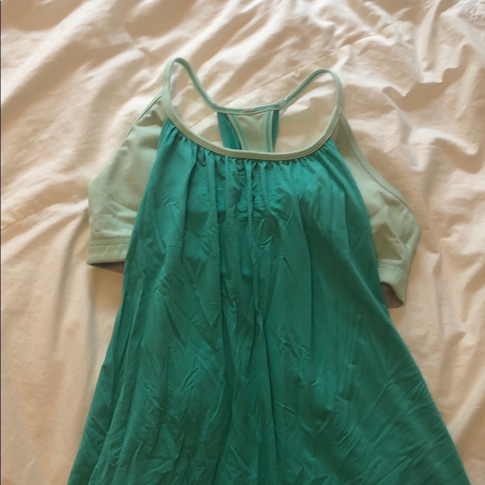 Lulu lemon built in bra tank